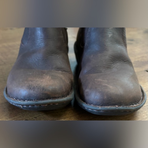 UGG akadia Womens leather boots shearling lining Sz 7 - Picture 6 of 12